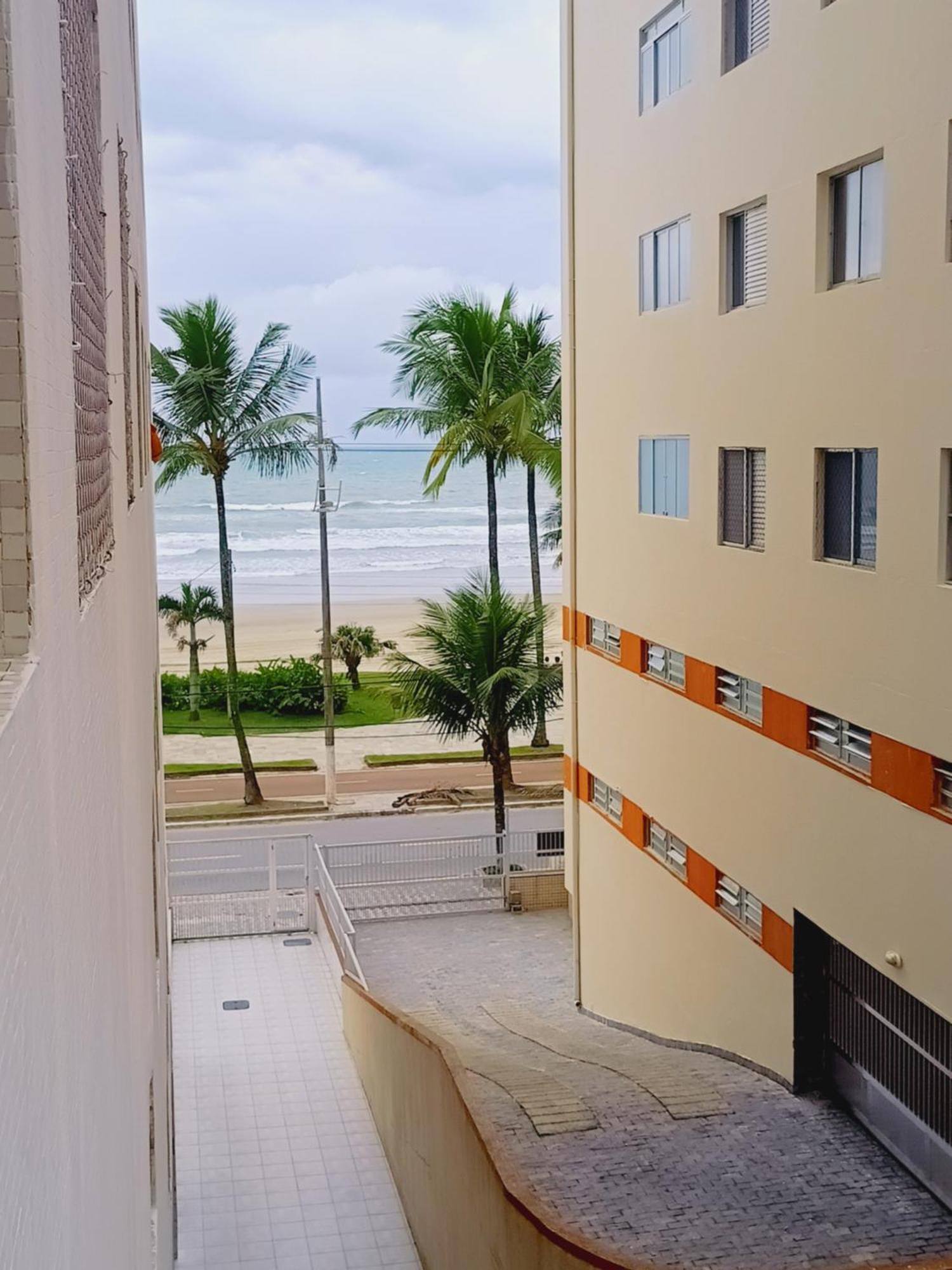 Apartamento Pe Na Areia Vila Caicara Praia Grande  Exterior foto